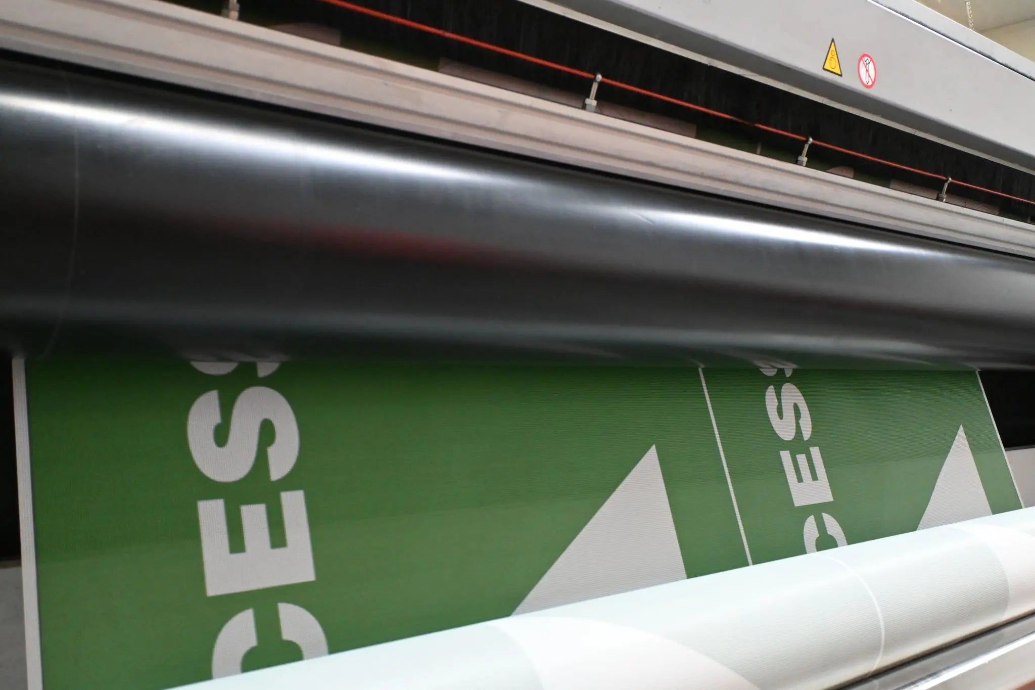 Green Access Way Banner Mesh