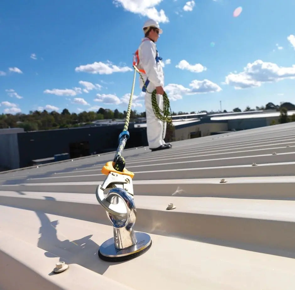 Low-Pro™ Steel Purlin Mount Roof Anchor Point - Flat LOW-PRO