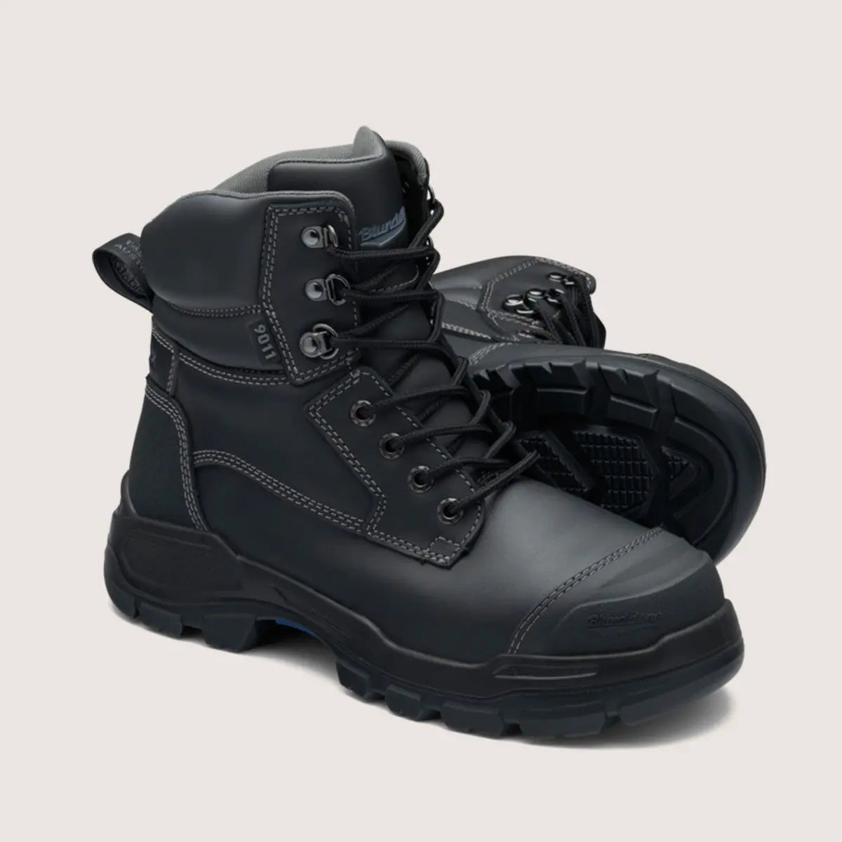 Blundstone® Black Platinum Leather Lace Up Blundstone