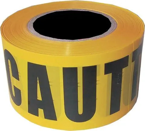 Caution Barrier Tape 100M x 75mm