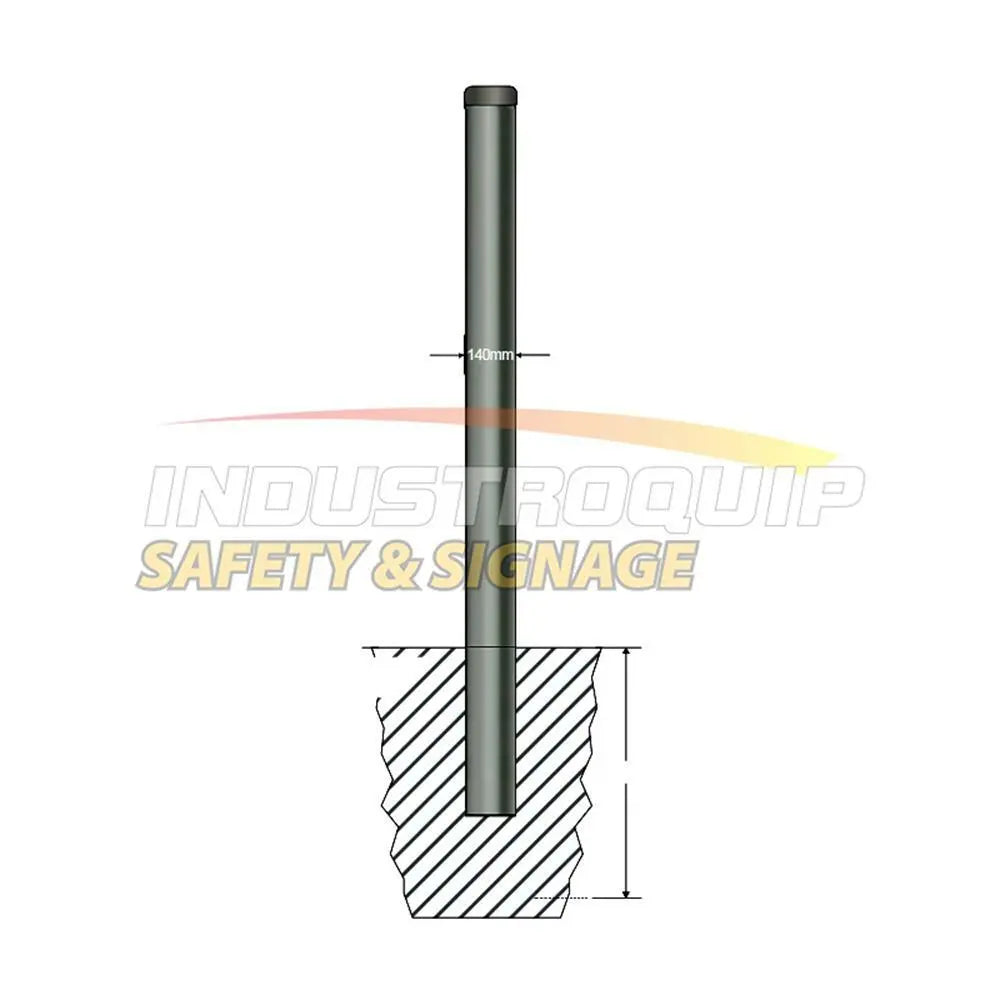 Galvanised Fixed In-Ground Bollards Industroquip