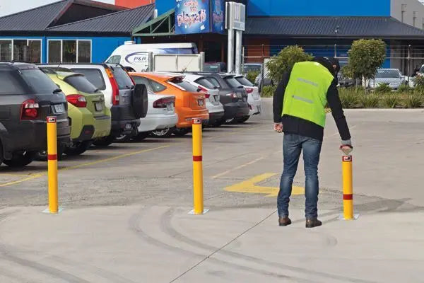 Retractable Bollards Barrier