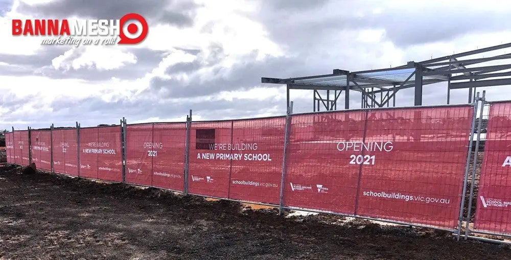 Printed Banner Mesh Panels - 1.6mx2.4m - Pack of 10 Bannamesh