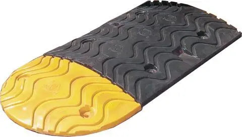 ExoGuard™ Rubber Speed Humps - End Module Section 250mm long