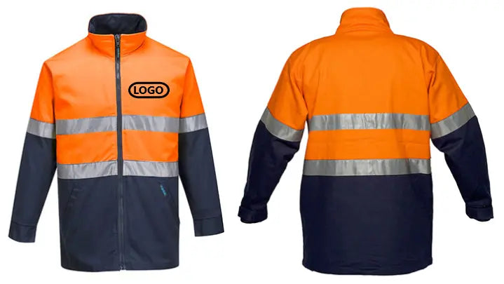 Embroidered Cotton Drill Work Jacket - Pack of 10 Portwest