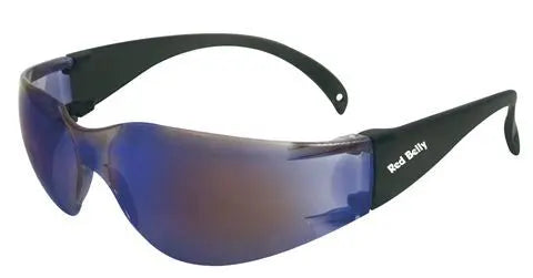 Red Belly™ Safety Glasses - Blue Mirror Exoguard