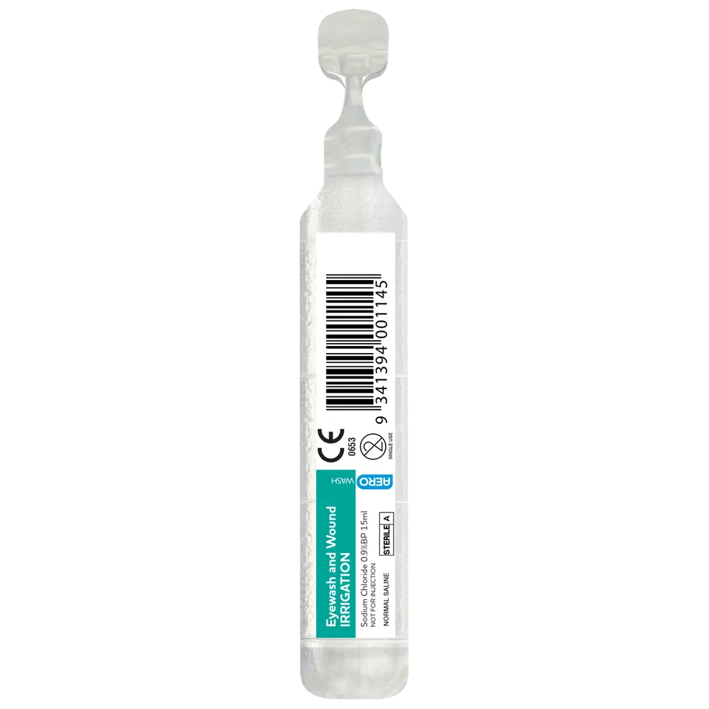 AEROWASH Eye Wash 15ml Aero Healthcare