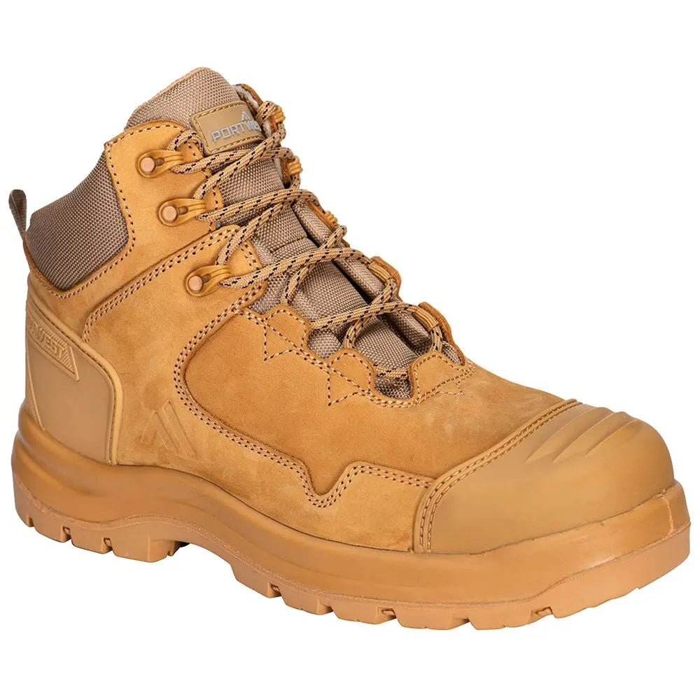 PORTWEST® Apex Composite Mid Boot S3S HRO SR FO Wheat Portwest