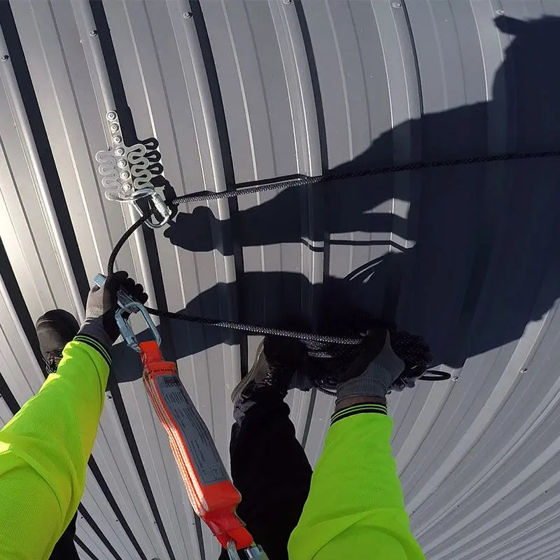 FrogLink™ energy Absorbing Surface Mounted Anchor Point with Rivets Industro