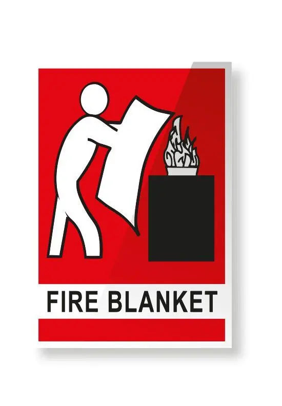 Fire Blanket Signs - Plastic Industro