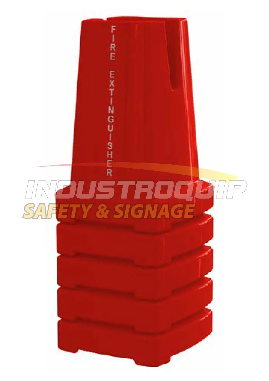 Exoguard™ Portable Site Fire Extinguisher Stand - Heavy Duty Poly with Sign Industroquip