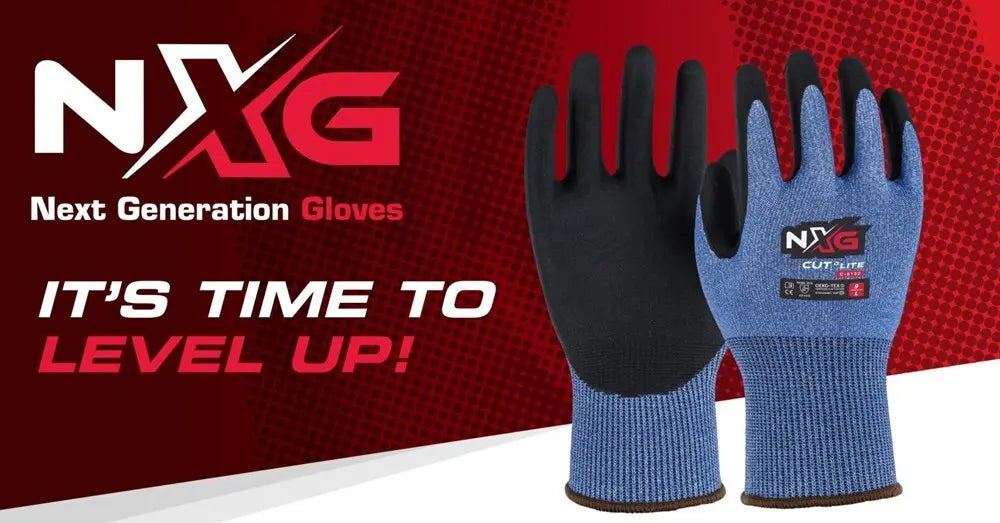 NXG™ Cut D Lite Safety Gloves - Cut Resistant 'D' Rating NXG