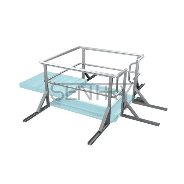 SENTRY™ Access Hatch Guardrail Handrail Kit for Metal Deck Roofs Sentry