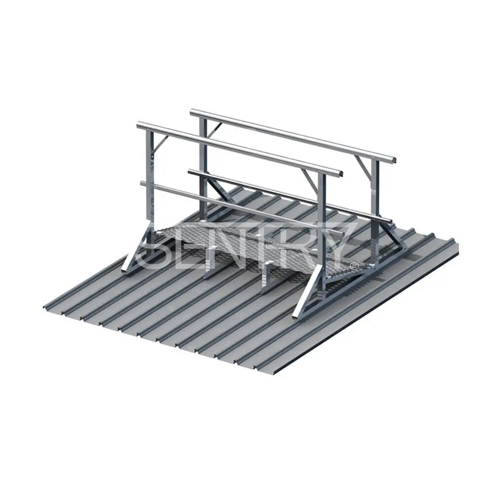 Walkway, Guardrail Both Sides - Levelled Sentry