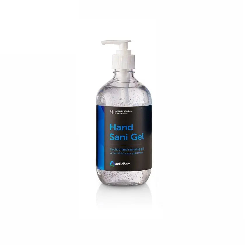 Actichem™ Hand Sani Gel (with lotion pump) 500ml - Australian Made Exoguard