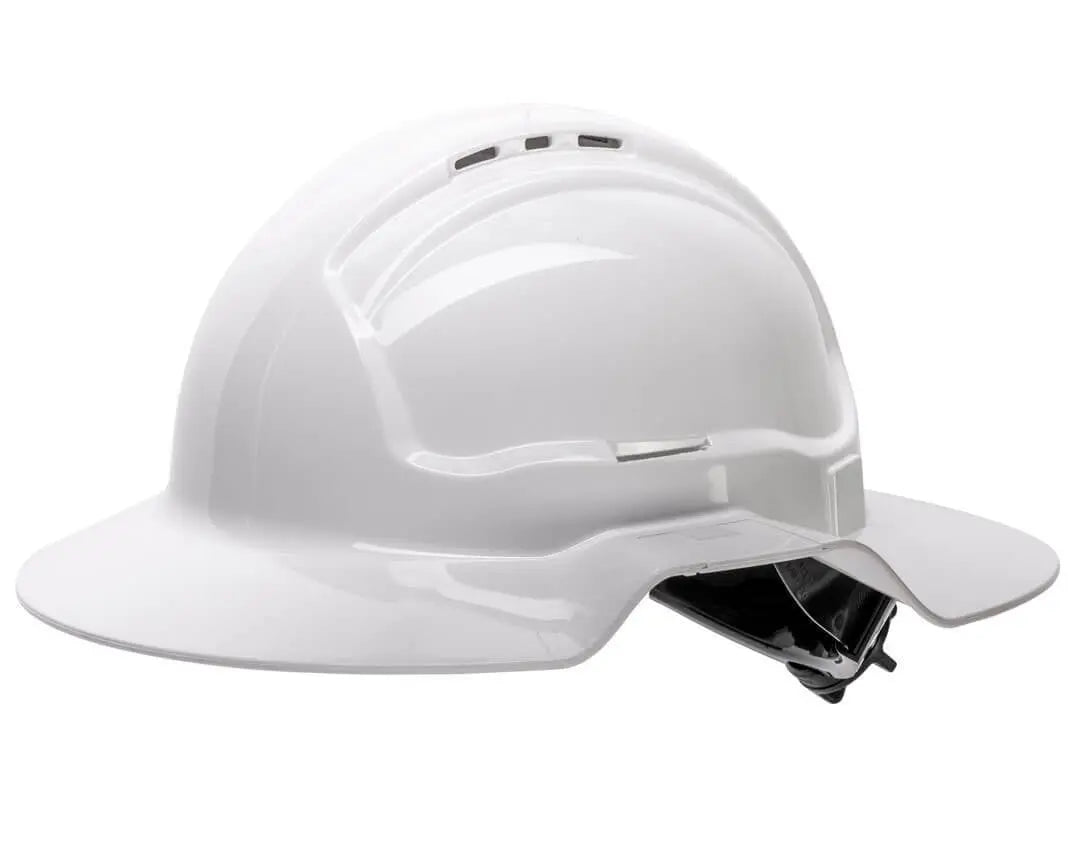 ExoGuard Type 1 Vented Broad Brim Hard Hat Exoguard