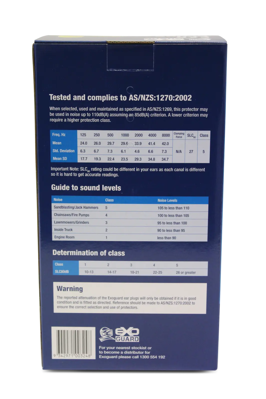 ExoGuard® Bullet Earplugs - Uncorded (Pack of 200 Pairs) Exoguard