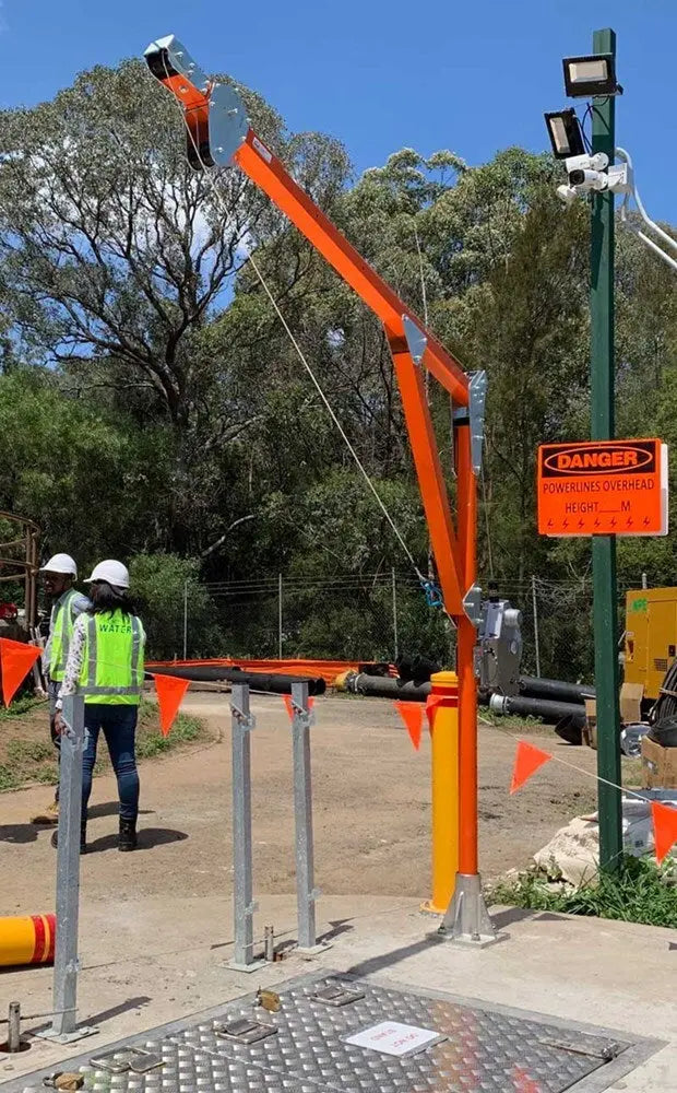 BTS™ PRO-4 Series Davit – Height 2.8M - Reach 2.0M BTS Tech