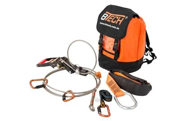 20 Footer Shipping Container Temporary Fall Arrest Static Line System BTS Tech