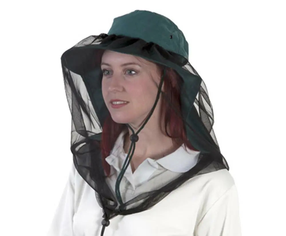Uveto® Easy View Fly / Insect Protection Net - Fits over Hard Hat, Peaked Caps or Broad Brim Hats Industro