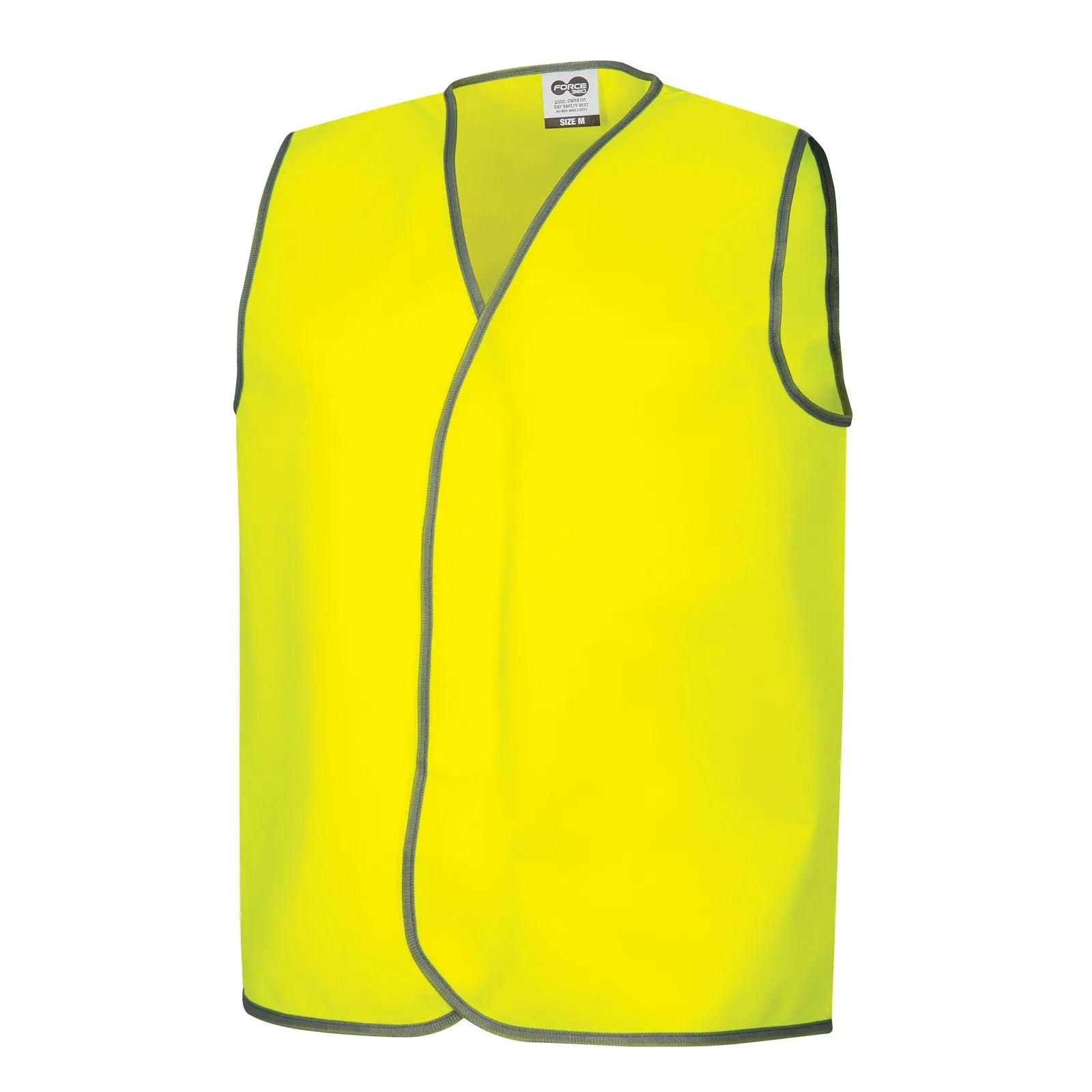 Fluoro Yellow Safety Day Vests Industro