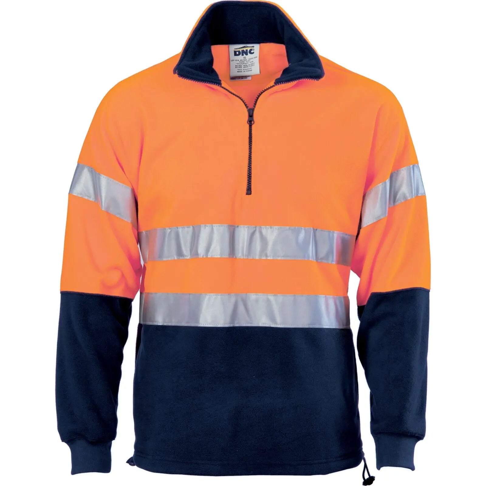 DNC™ Hi-Vis Two Tone 1/2 Zip Polar Fleece with 3M R/Tape DNC