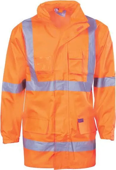DNC® 2 in 1 Rain Jacket Hi-Vis Cross Back DNC
