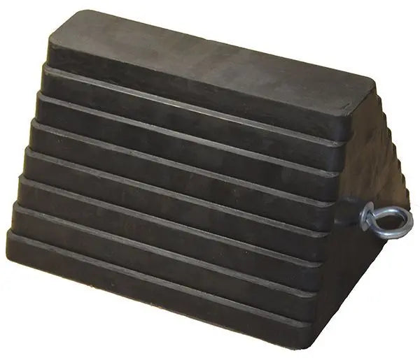 Truck Axle Rubber Wheel Chock - Type 2 Exoguard