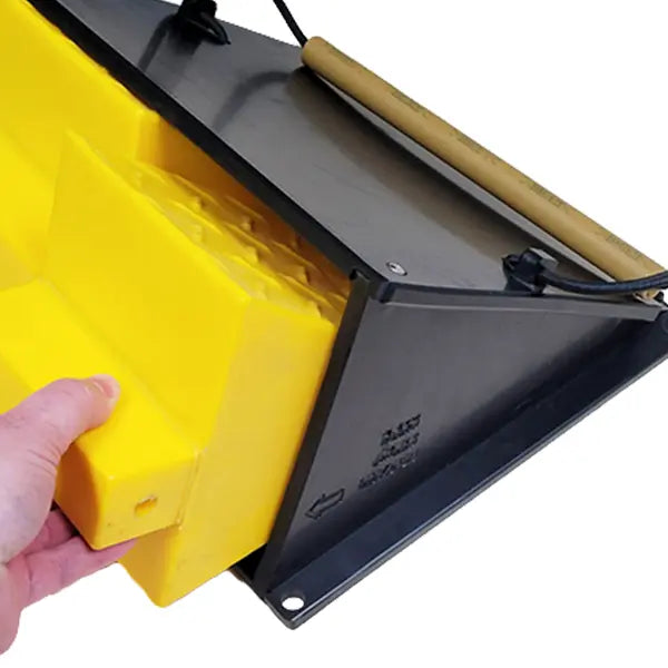 Wheel Chock Set with Mounting Bracket Exoguard