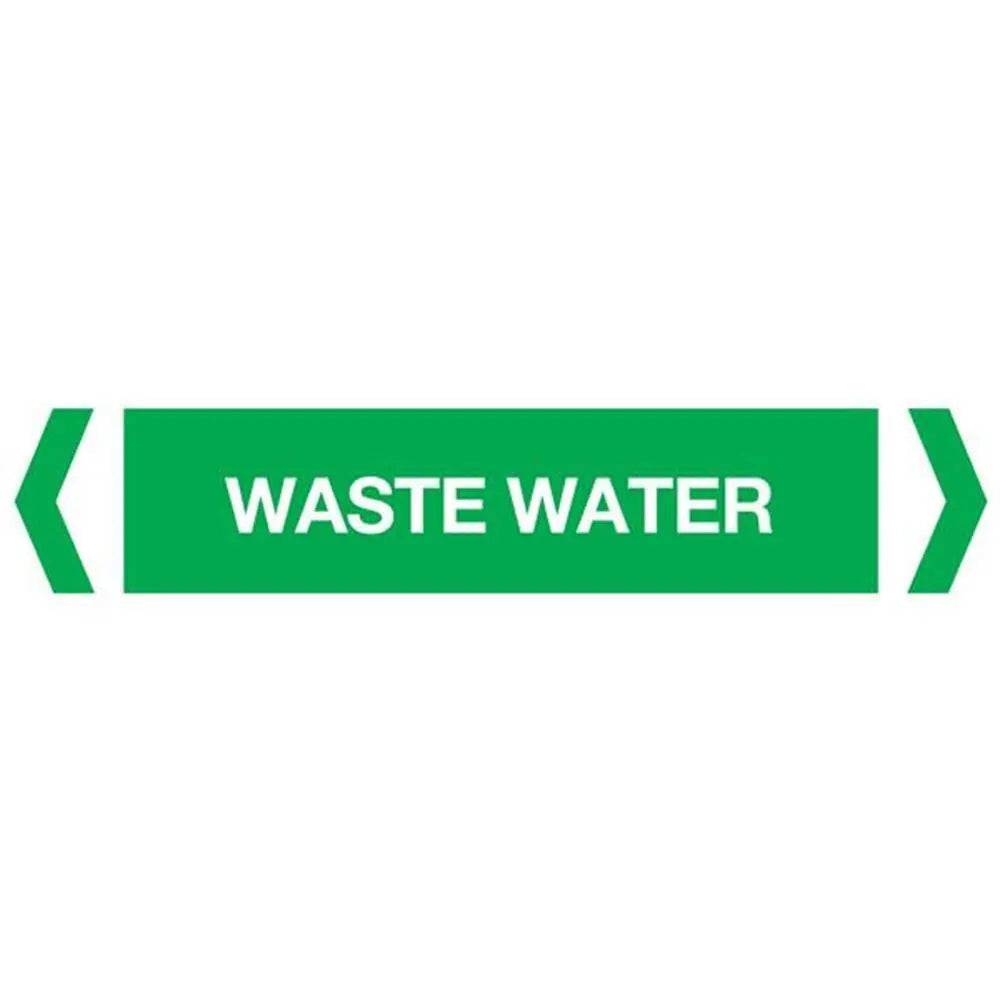 Waste Water Pipe Marker (Pack of 10) Industroquip