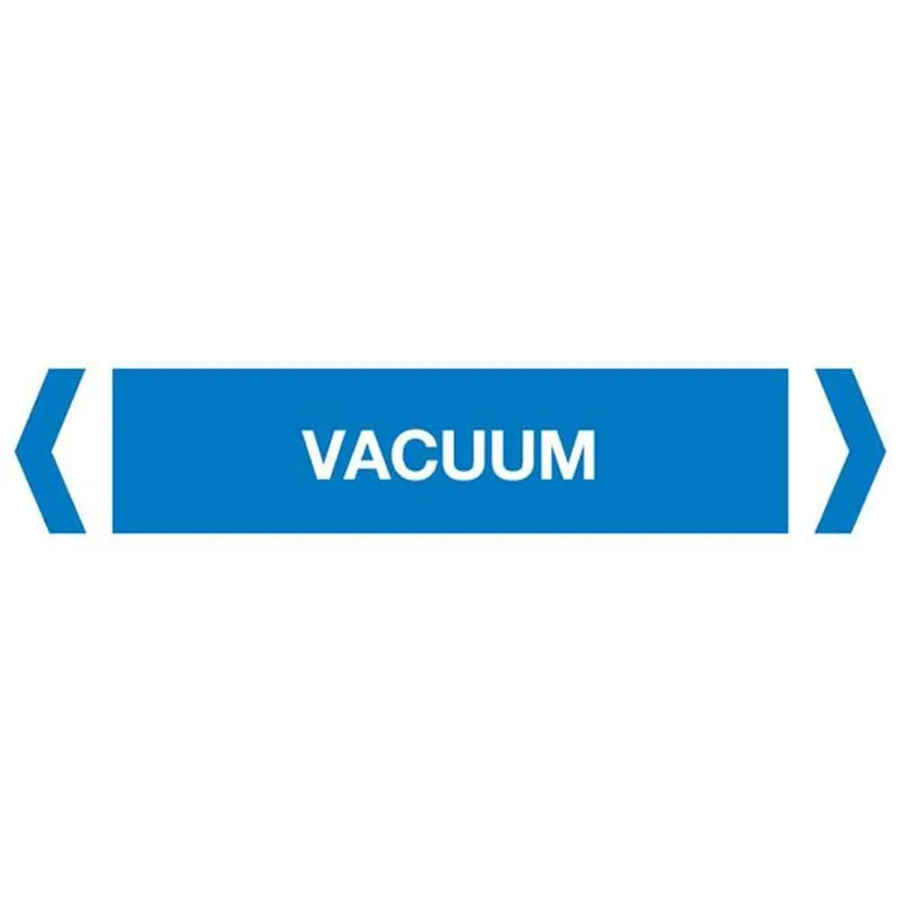 Vacuum Pipe Markers (Pack of 10) Industroquip