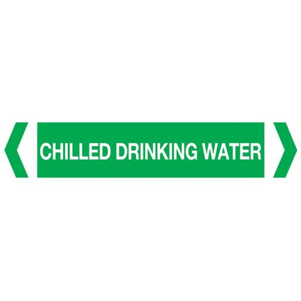 Chilled Drinking Water Pipe Marker (Pack of 10) Industroquip