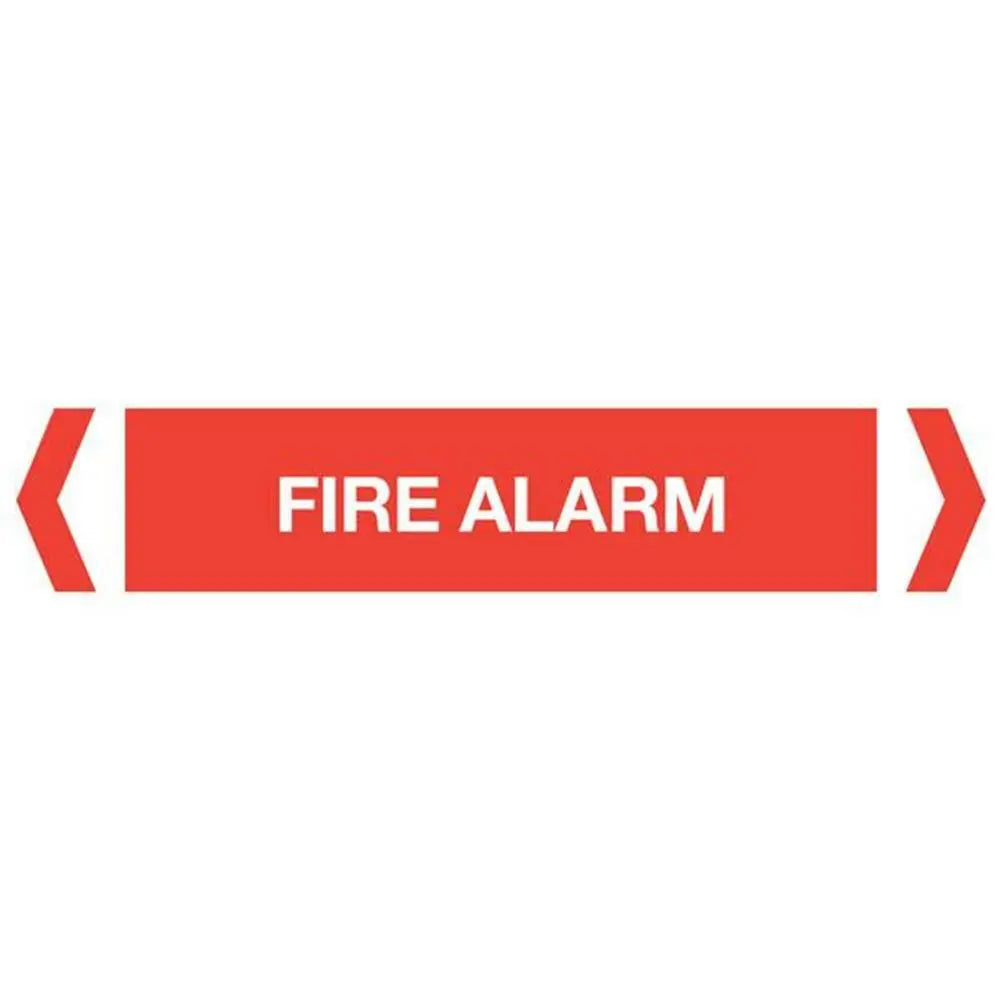 Fire Alarm Pipe Marker (Pack Of 10) Industroquip