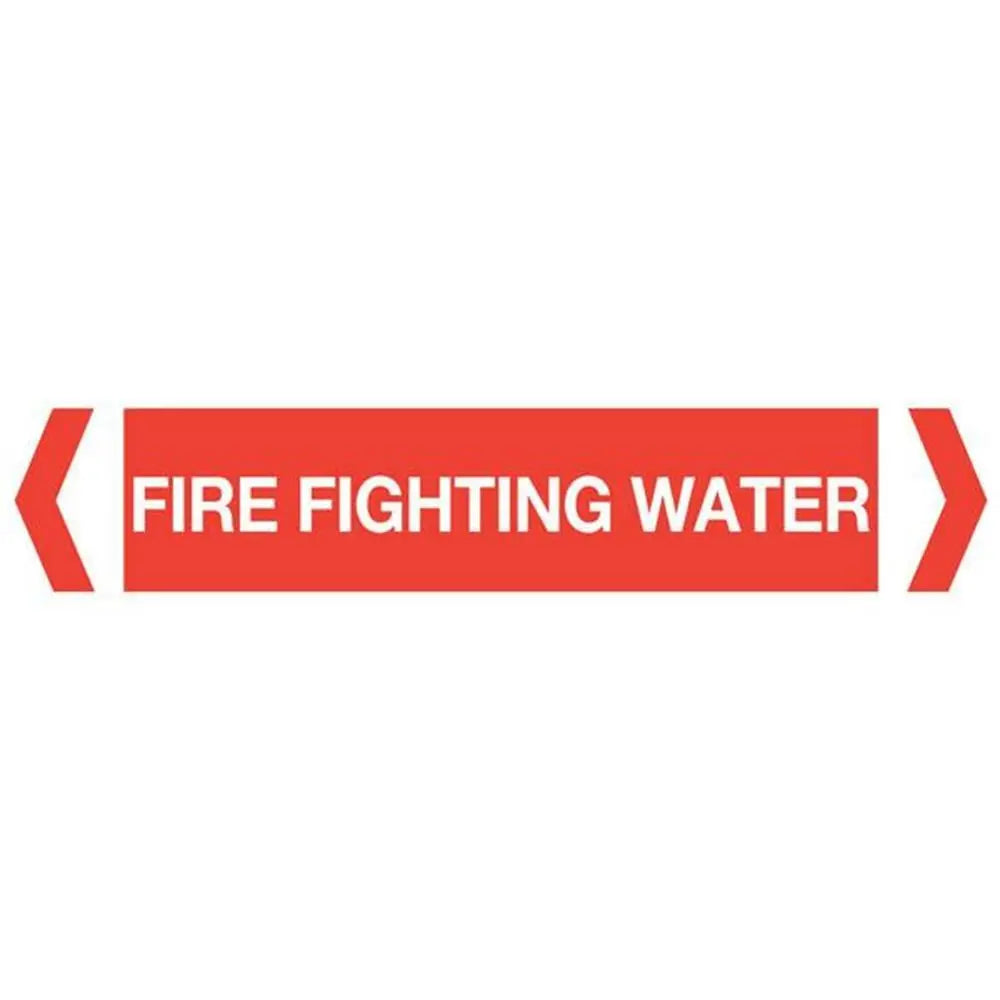 Firefighting Water Pipe Marker (Pack Of 10) Industroquip