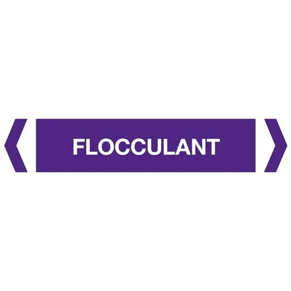 Flocculant Pipe Marker (Pack Of 10) Industroquip