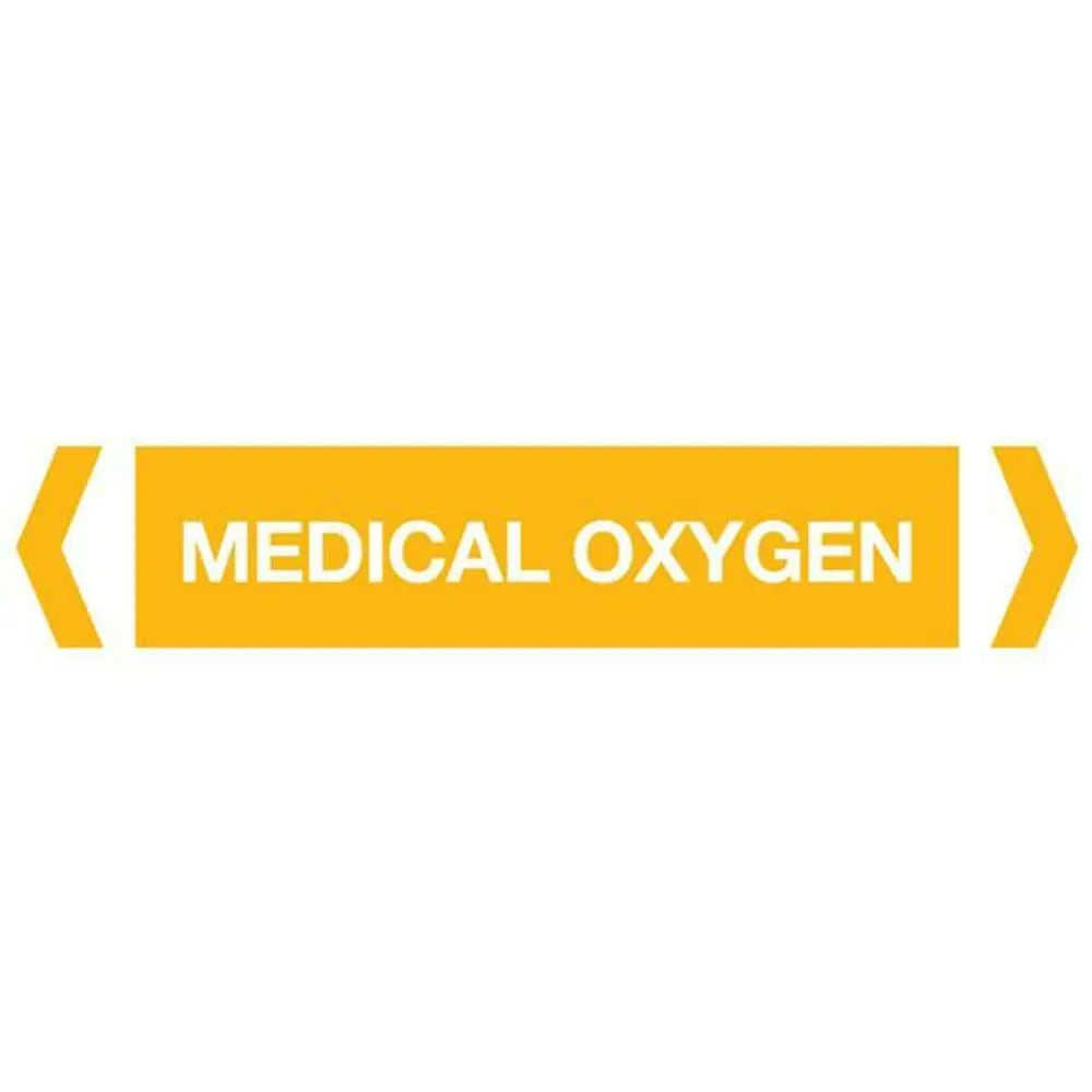 Medical Oxygen Pipe marker (Pack Of 10) Industroquip