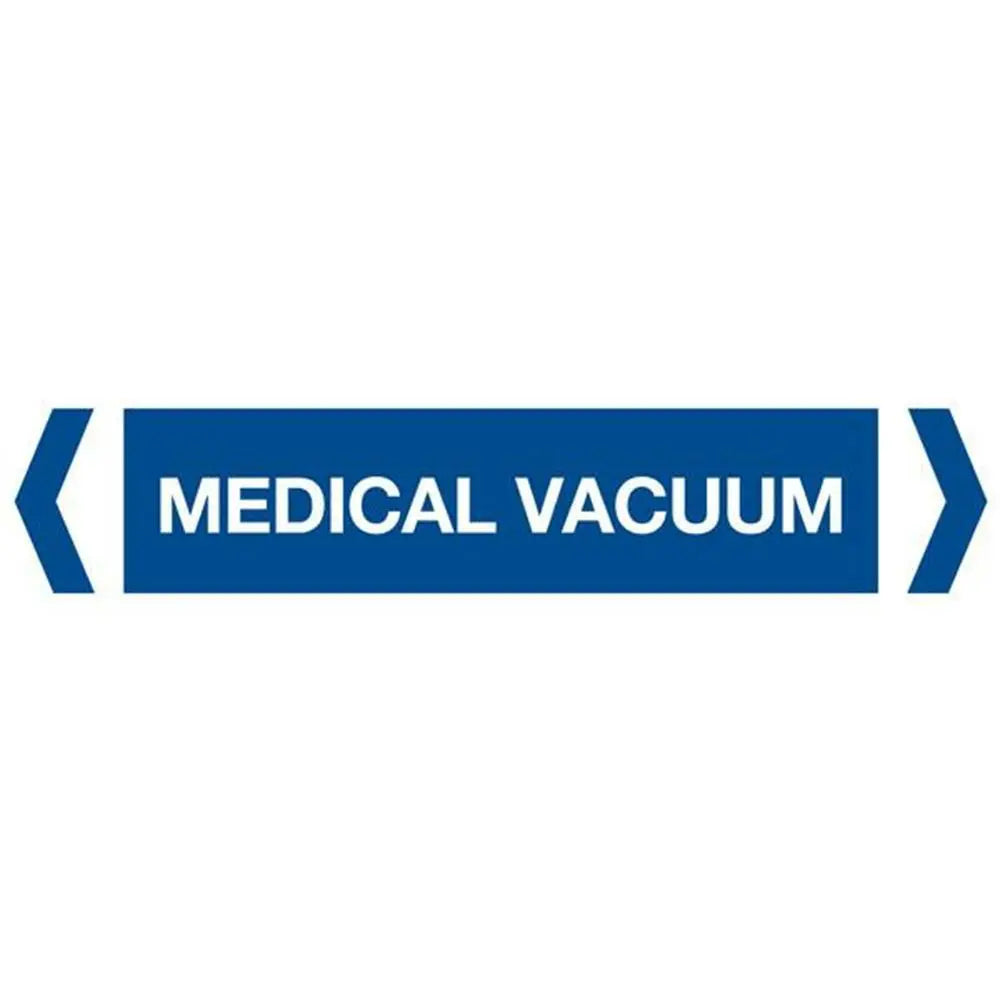 Medical Vacuum Pipe Marker (Pack of 10) Industroquip