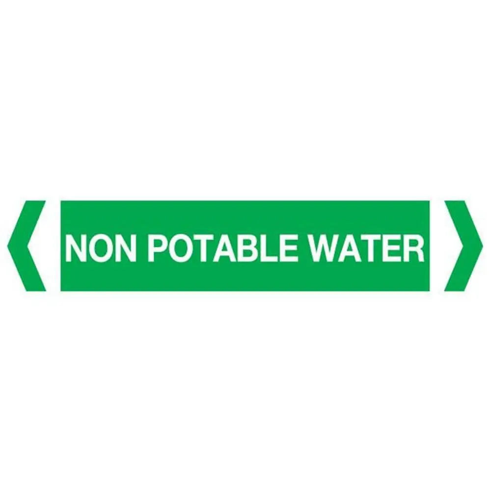 Non Potable Water Pipe Marker (Pack Of 10) Industroquip