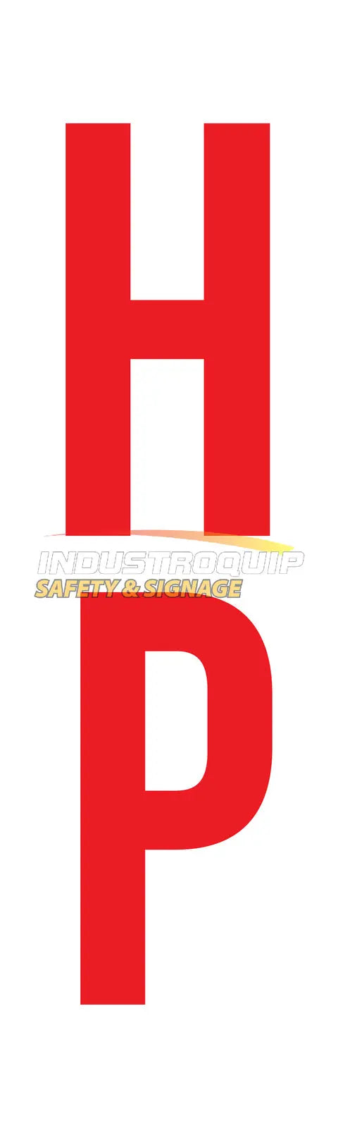 HP Vertical Marker Sticker (Pack of 10) Industroquip