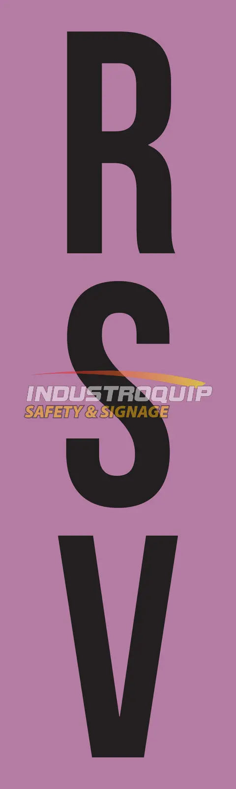 RSV Vertical Marker Stickers (Pack of 10) Industroquip