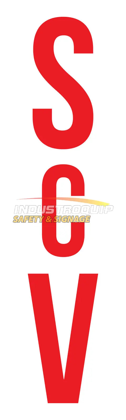 ScV Vertical Marker Stickers (Pack of 10) Industroquip