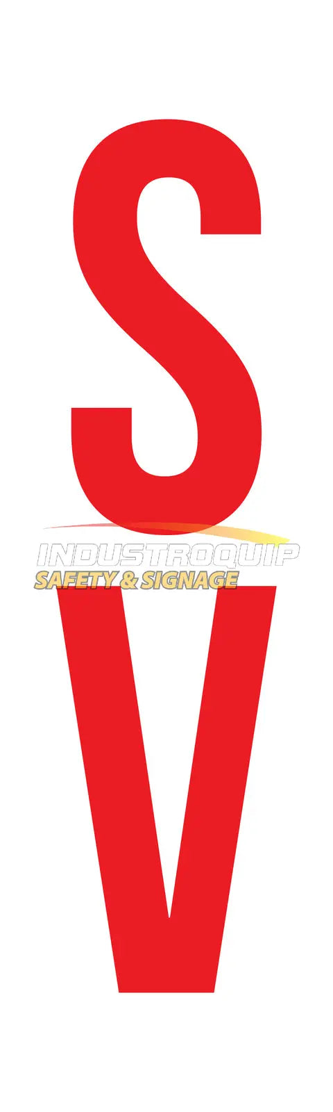 SV Vertical Marker Stickers (Pack of 10) Industroquip