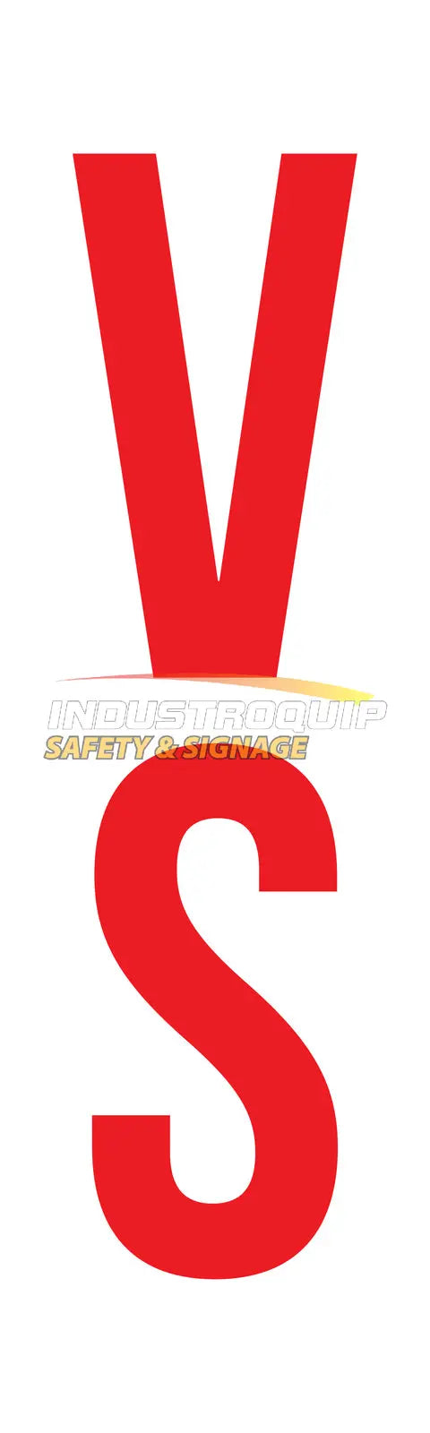 VS Vertical Marker Stickers (Pack of 10) Industroquip