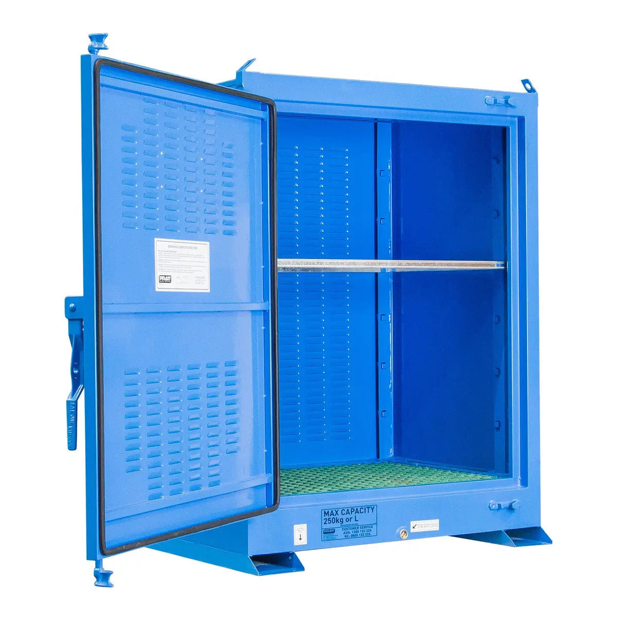 250 Litre Outdoor Dangerous Goods Storage Cabinet Pratt Safety