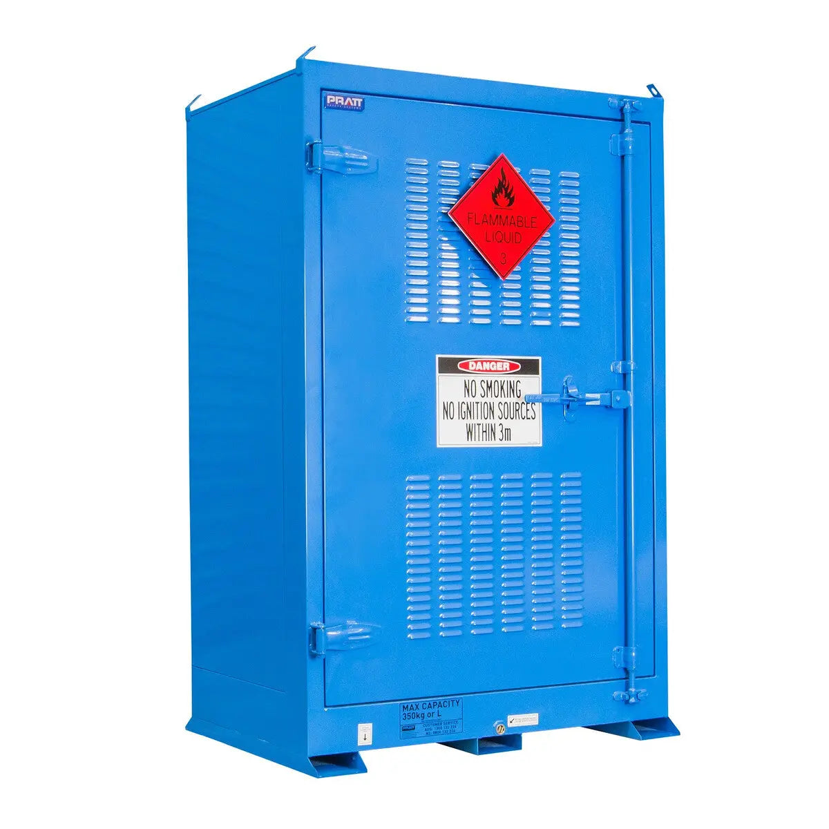 350 Litre Outdoor Dangerous Goods Storage Cabinet Pratt Safety