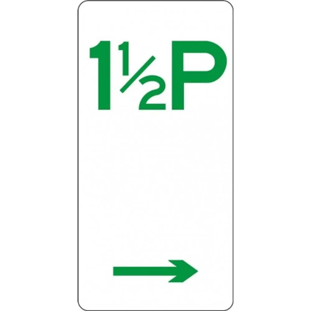 R5-17_Right Right Arrow Parking Sign - 225mm x 450mm Industroquip