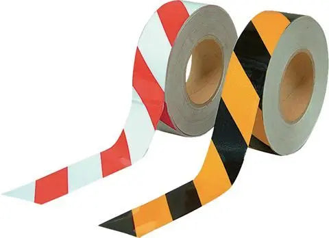 Red/White Class 2 Reflective Tape - 48mm