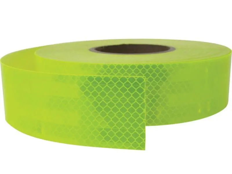 Reflective Class 1 Tape - Fluoro Lime / Yellow