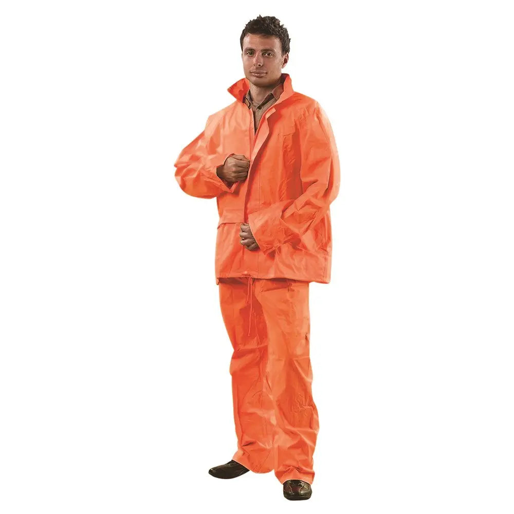 Hi Vis Rain Jacket & Pants Set Prochoice