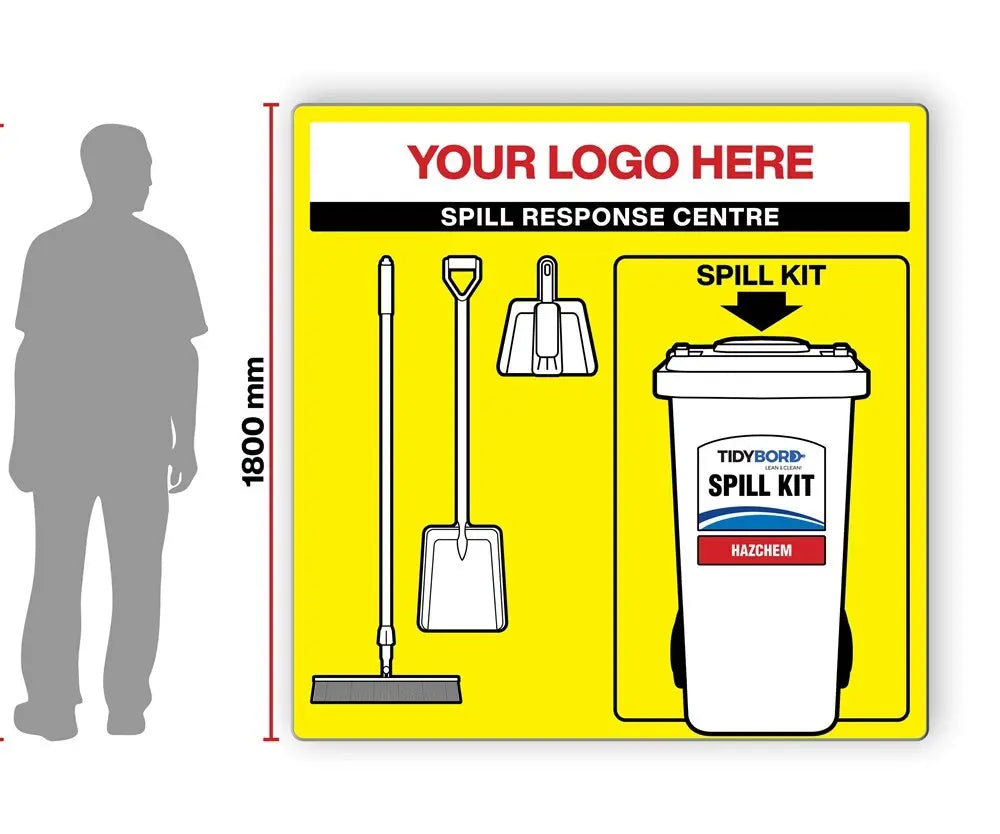 Hazchem Spill Response Centre - Wall Mount TidyBord